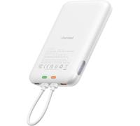 Eryi-Batterie Externe Pour Iphone, 10000mah Mince Power Bank Avec Câble Intégré, Pd 20w Charge Rapide Usb C Batterie Portable Com[1213]