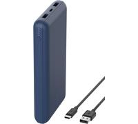 ERYI-Batterie Externe Usb-C 20000Mah (Power Bank Puissance De 20K, Entrée Et Sortie Usb-C, 2 Ports Usb-A, Câble Usb-C Vers Usb-A Fourni, Pour Iphone, Galaxy, Pixel, Ipad, Airpods, Etc.) - Bleu