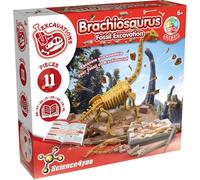 ERYI-- Brachiosaurus, Kit De Fouille Pour Enfant +6 Ans - Excaver Et Assembler 11 Fossiles De Dinosaure Avec Ce Jouet De Paléontologie Et Archeologie Pour Enfants, Jeux Scientifique 6-10 Ans