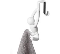 Eryi-Buddy Lot De 2 Crochets Pour Porte De Placard Et Tiroir Blanc