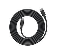 Eryi-Cable 1 \U2013 Câble Usb-C Vers Usb-C \U2013 2 M \U2013 Certifié Mfi \U2013 Charge Rapide 60w \U2013 Pour Ordinateur, Tablette, Smartphone \U2013 Silicone Souple \U2013 Noir
