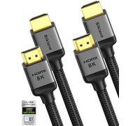 ERYI-Câble Hdmi® 10K 8K 2M, Certifié Câble Hdmi 2.1 Ps5 4K@120Hz/144Hz, Earc Hdr10 Dolby Atmos Dts:X Hdcp2.3 Pour Hdtv/Barre De Son/Blu-Ray/Projecteur/Ordinateur Portable/Ecran/Pc/Switch