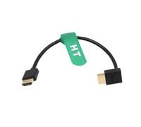 ERYI-Câble Hdmi 4K 120Hz 8K Pour Ronin Teradek Atomos Shinobi Monitor Zcam E2 Sony F55 S1H Nikon Z9 Camera Bmpcc 6K Type A Hdmi 2.1 Angle Vers Le Bas 25 Cm