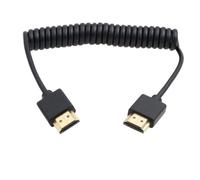 ERYI-Câble Hdmi 4K 8K 60P Uhd Pour Atomos Ninja V Portkeys Blackmagic Monitor Bmpcc 4K Zcam, Sony, Canon, Nikon, Ronin Type A Hdmi 2.1 Enroulé