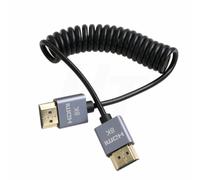 ERYI-Câble Hdmi 8K 4K 60Fps Fin Enroulé Pour Atomos Shinobi Ninja V Portkeys Bm5 Feelworld Bmpcc 4K Moniteur Zcam Sony A7Iv Canon Nikon Camera Type A Hdmi 2.1
