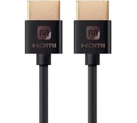 ERYI-Câble Hdmi Haute Vitesse ¿ 1,83 M ¿ Noir, 4K @ 24 Hz, 10,2 Gbit/S, 36Awg, Yuv, 4:2:0 ¿ Série Ultra Slim