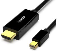 ERYI-Câble Mini Displayport Vers Hdmi, Mini Dp Vers Hdmi 3 M (Compatible Thunderbolt) Avec Macbook Air/Pro, Surface Pro/Dock, Moniteur, Projecteur
