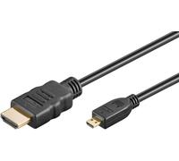 ERYI-Câble Mini Hdmi Vers Hdmi 2.1 Ultra Haute Vitesse Câble Hdmi 8K @ 60 Hz, 4K @ 120 Hz À 48 Gbits/Dolby Atmos/Hdr Earc/Gopro Hero 2, Canon, Raspberry Zero Et Zero 2 W/ 1 M/74429