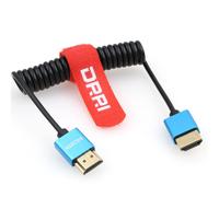 ERYI-Câble Spiralé Tressé 8K Hdmi Vers Hdmi 2.1 Ultra Haut Débit Pour Sony A7Iii A7S3 A7Rv Fx6, Z Cam E2 S6