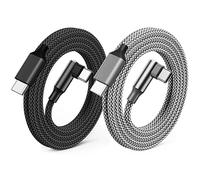 ERYI-Câble Usb C Vers Usb C 100W Pd 5A 2Pack 0.9M Cable Usb C Charge Rapide Câble Usb Type C Nylon Tressé Câble Chargeur Cordon Usb C Pour Iphone 16 15 Samsung Galaxy S23 Ipad Pro Macbook Google Pixe