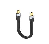 ERYI-Câble Usb C Vers Usb C Court De 15 Cm, 3 A/60 W, Câble De Charge Rapide Usb C Pour Macbook Pro Air, Ipad Pro, Chromebook Pixel, Galaxy S20, S21, S22, Tab A8, Etc.