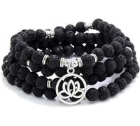 Eryi-Cadeaux De Fleurs De Lotus, Perles Mala, 108, Bracelet De Guérison, Collier, Accessoires De Méditation