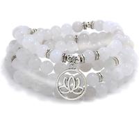 Eryi-Cadeaux De Fleurs De Lotus, Perles Mala, 108, Bracelet De Guérison, Collier, Accessoires De Méditation