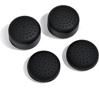 Eryi-Capuchons De Poignée De Pouce Compatible Avec Switch 2,4pcs Points Raised Capuchons Joystick Court Et High Rise Analogique Covers,Noir
