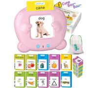 ERYI-Cartes Parlantes Montessori Bilingue, Flashcards Enfants, Italien, Amico Vocabolo, Jeux Montessori, Enfants 2 Ans, Apprendre À Parler, Nombre, Animaux, Cadeau De Noël, Autisme, Rose