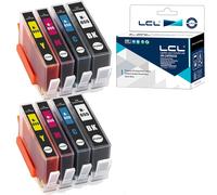 ERYI-Cartouche D'Encre Compatible 655 655Xl Remplacement Pour Hp Deskjet Ink Advantage 3525 4615 4625 5525 6520 6525(2Noir 2Cyan 2Magenta 2Jaune)