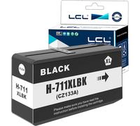 ERYI-Cartouche D'Encre Compatible 711Xl 711 Xl Cz129A Cz133A 80Ml High Yield (1 Noir) Remplacement Pour Hp Designjet T120 24/T120 610/T520 24/T520 36/T520 610 T520 914 /T125 24 T530 T130 T525