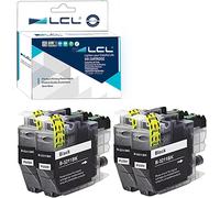 ERYI-Cartouche D'Encre Compatible Lc-3211 Lc3211 Lc-3211Bk Lc3211Bk (4 Noir) Remplacement Pour Brother Dcp-J770 Dcp-J772Dw Dcp-J774Dw Mfc-J890Dw Mfc-J895 Mfc-J497Dw Dcp-J572Dw Mfc-J491Dw