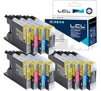 ERYI-Cartouche D'Encre Compatible Lc1220 Lc1240 Lc1240Bk Lc1240C Lc1240M Lc1240Y (3Noir 3Cyan 3Magenta 3Jaune) Remplacement Pour Brother Mfc-J6910Cdw/J6710Cdw/J5910Cdw/J825N/J955Dn/J955Dwn