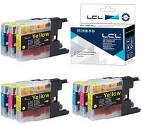 ERYI-Cartouche D'Encre Compatible Lc1220 Lc1240 Lc1240C Lc1240M Lc1240Y (3Cyan 3Magenta 3Jaune) Remplacement Pour Brother Mfc-J6910Cdw/J6710Cdw/J5910Cdw/J825N/J955Dn/J955Dwn/J705D/J705Dw/ J710D