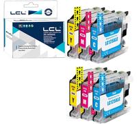ERYI-Cartouche D'Encre Compatible Lc125Xl Lc125Xlc Lc125Xlm Lc125Xly (2Cyan 2Magenta 2Jaune) Remplacement Pour Brother Mfc-J4410Dw/J4510Dw/J4610Dw /J4710Dw Dcp-J4110Dw Mfc-J6520Dw J6720Dw J6920Dw