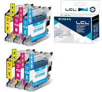ERYI-Cartouche D'Encre Compatible Lc125Xl Lc125Xlc Lc125Xlm Lc125Xly Remplacement Pour Brother Mfc-J4410Dw J4510Dw J4610Dw J4710Dw Dcp-J4110Dw Mfc-J6520Dw J6720Dw J6920Dw (2Cyan 2Magenta 2Jaune)