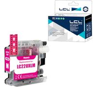 ERYI-Cartouche D'Encre Compatible Lc22U Lc22Um Xl High Yield (1 Magenta) Remplacement Pour Brother Dcp-J785Dw Mfc-J985Dw