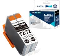 ERYI-Cartouche D'Encre Compatible Pgi-72 Pgi-72Pbk 6403B001 (2Photo Noir) Remplacement Pour Canon Pixma Pro-10 Pro-10S