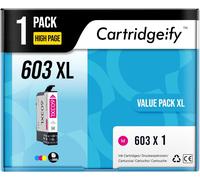 ERYI-Cartouches D'Encre 603Xl Compatibles Avec Epson 603 Xl Magenta, Pour Workforce Wf-2810 Wf-2830 Wf-2835 Wf-2840 Wf-2850, Expression Home Xp-2100 Xp-2105 Xp-3100 Xp-3105 Xp-3150 Xp-4100