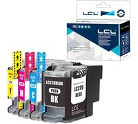 ERYI-Cartouches D'Encre Compatible Lc22U Lc22Ubk Lc22Uc Lc22Um Lc22Uy Xl High Yield (4-Pack K C M Y) Remplacement Pour Brother Dcp-J785Dw Mfc-J985Dw