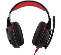 ERYI-Casque Gamer Filaire Casque Gaming Rouge Surround Basse 3.5Mm Avec Microphone Flexible Repliable Led Lampe Pour Xbox, Switch, Ps4, Ps5