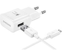 Eryi-Chargeur Ep-Ta20ewe Original (Micro-Usb) Charge Rapide Pour Samsung Galaxy S3, S4, S6, S7, S7 Edge, Note 4, 5, Blanc (Bulk)