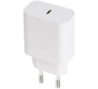 Eryi-Chargeur Mural Usb-C Pd 3.0 De 20 W De Couleur Blanche, Marque Tooq. Idéal Pour Charger Des Appareils De Manière Rapide Et Efficace.