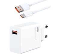 Eryi-Chargeur Rapide 120w Usb C Avec Câble 1m Pour Xiaomi 14, 13, 12 Pro, 12s Lite, Redmi Note 14, 13, 12, 11 Plus, Black Shark 3, 4, 5, Poco F6 Pro, X5, X4 Gt, Mi Pad 5, Turbo Chargeur 6a, Adaptateu