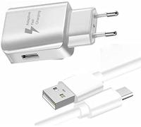 ERYI-¿ Chargeur Rapide & Puissant 3A + Câble Type C Compatible Xiaomi Redmi Note 10/ Note 10 Pro/Note 10 5G/ Note 10 Pro Max/Note 10 Pro Global/Note 10 / Note 10 Pro/Note 10X Pro/Note 10 Je