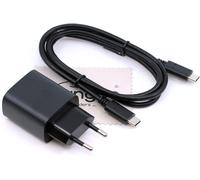 Eryi-Chargeur Usb C 20w Compatible Avec Nokia 3.4, 5.1 Plus, 5.3, 5.4, 6 2018, 6.2, 7, 7.1, 7.2, 8, 8.1, 8.3, G10, G11, G20, G21, G50, T20, X10, X20, Xr20 Typ-C 1m Avec Chiffon De Nettoyage D'écran M