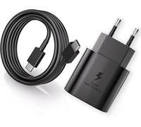 Eryi-Chargeur Usb C 25w Pour Samsung, Chargeur Super Rapide Avec Câble 2m Pour Galaxy A55 A54 A53 A34 A33 A14 A13 5g S25 S24 S23 S22 S21 Ultra S21+ S20 Z Flip 6, Type C Chargeur Adaptateur Telephone