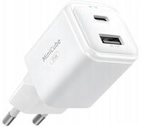 Eryi-Chargeur Usb C 35w Usb Charge Rapide 2 Port Prise Pour Iphone 16 15 14 13 12 11 Pro Max Se 2020 Xs Xr X 8 Plus Samsung Galaxy Type C Adaptateur Secteur