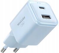 Eryi-Chargeur Usb C 35w Usb Charge Rapide 2 Port Prise Pour Iphone 16 15 14 13 12 11 Pro Max Se 2020 Xs Xr X 8 Plus Samsung Galaxy Type C Adaptateur Secteur