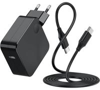 ERYI-Chargeur Usb C 65W Ordinateur Portable Pour Asus Zenbook 14 Hp Chromebook Lenovo Thinkpad Acer Macbook Pro/Air Ipad Dell Huawei Matebook Samsung Google Tablets Avec Câble Usb C À C De 1.8M