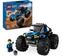 ERYI-City Le Monster Truck Bleu, Jouet Camion Tout-Terrain Et Minifigurine De Conducteur, Ensemble De Jeu Enfant Imaginatif, Cadeau Divertissant Pour Garçons Et Filles De 5 Ans Ou Plus 60402