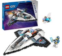 ERYI-City Le Vaisseau Interstellaire, Jouet De Construction De L'Espace, Cadeau Pour Garçons Et Filles Dès 6 Ans, Jeu Créatif Avec Véhicule Et Minifigurines D'Astronaute 60430