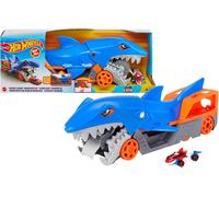 ERYI-City Requin Transporteur, Camion Qui Avale Les Petites Voitures Et Peut En Contenir Jusqu¿À 5, Un Véhicule Inclus, Jouet Pour Enfant, Gvg36
