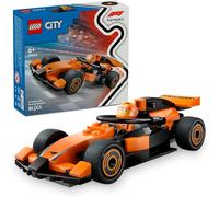 ERYI-City Voiture De Course Mclaren Avec Pilote De F1 - Jeu De Construction Avec Véhicule De Formule 1 - Minifigurine De Pilote De Course - Idée De Petit Cadeau Pour Garçon Et Fille Dès 6 Ans 60442