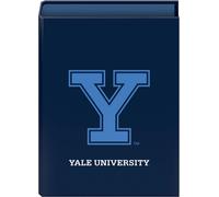Eryi-- Classeur 4 Anneaux - Capacité 250 Feuilles, Format Folio (26,4 X 34 Cm), Dos 6 Cm, Anneaux 40 Mm, Couverture Extra Rigide, Fournitures Scolaires - Yale University Navy - Bleu