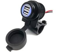 Eryi-Cliff-Top 3.3 Amp Universal Motorcycle Chargeur Usb - Pour Gps, Sat Nav, Smart Phone, Etc.