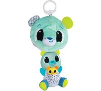 ERYI-Clip & Go Ourson 3 En 1, Voyage, Poussette, Ours En Peluche Nomade Pour Bä¿bä¿ Avec Accroche, Jouet D'Eveil Pour Gar¿ons Et Filles De 0 A 24 Mois, L27469