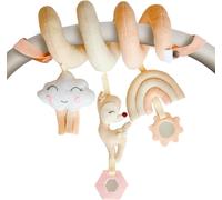 Eryi-Cocondebebe Spirale D'activité Bébé Fille - À Suspendre Poussette, Landau, Berceau, Parc De Jeu, Siège Auto - Jouets D'éveil Bébé - Indispensable Accessoire Bébé Naissance - Cadeaux 3 6 12 Mois