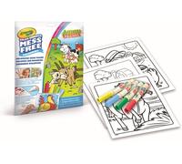 Eryi-- Coffret De Coloriage Pour Enfants, 4 Feutres De Couleurs Anti Taches Et 18 Pages De Coloriage, Édition Animaux De La Ferme - Âge Conseillé: À Partir De 3 Ans