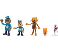 Eryi- Coffret Multipack 5 Figurines Articulées Lil Petey, Petey, Chief, And Flippy 2 À 5 Articulations Inspirées Film Dav Pilkey Jouet À Collectionner Fans Idée Cadeau Enfant Dès 4 Ans